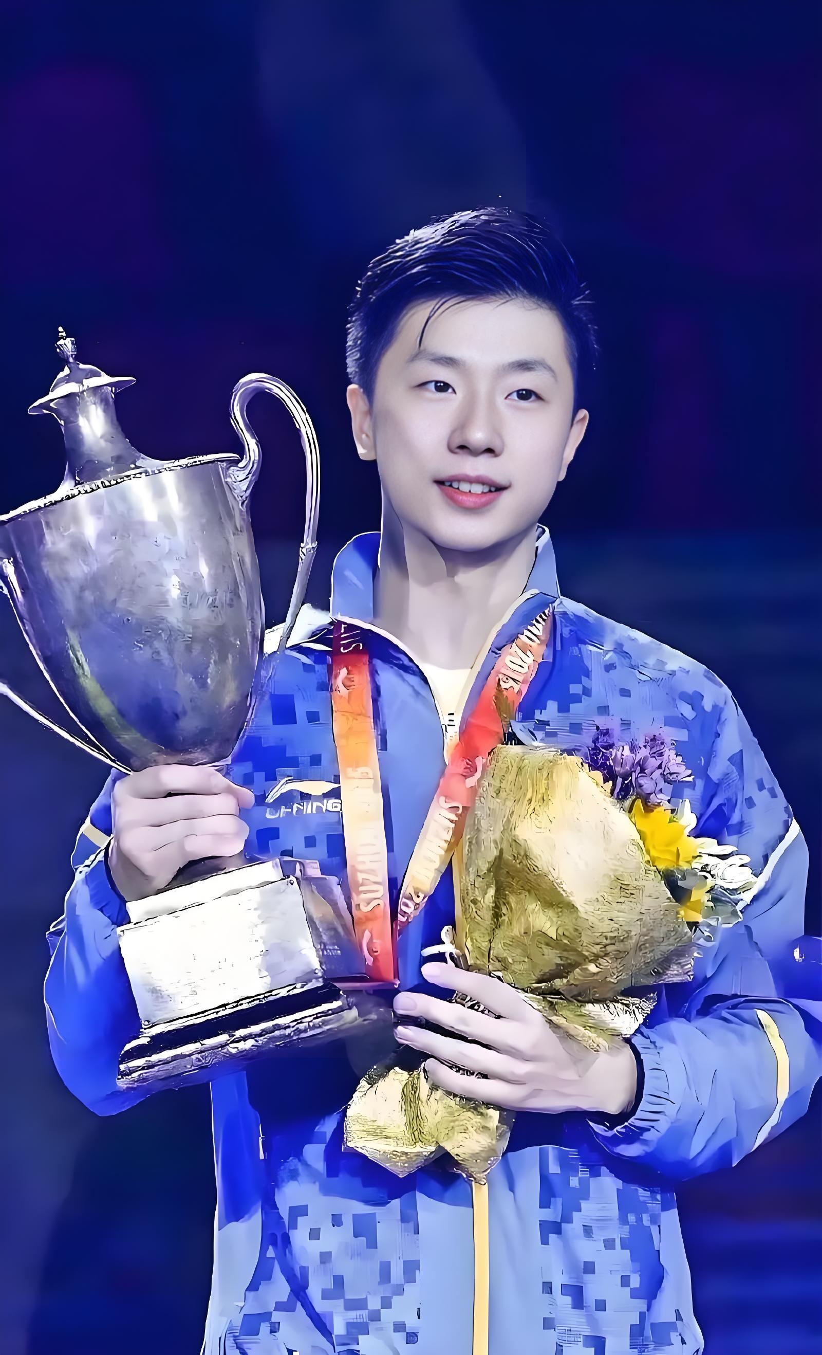 乒乓球球员突破自我，表现堪称完美