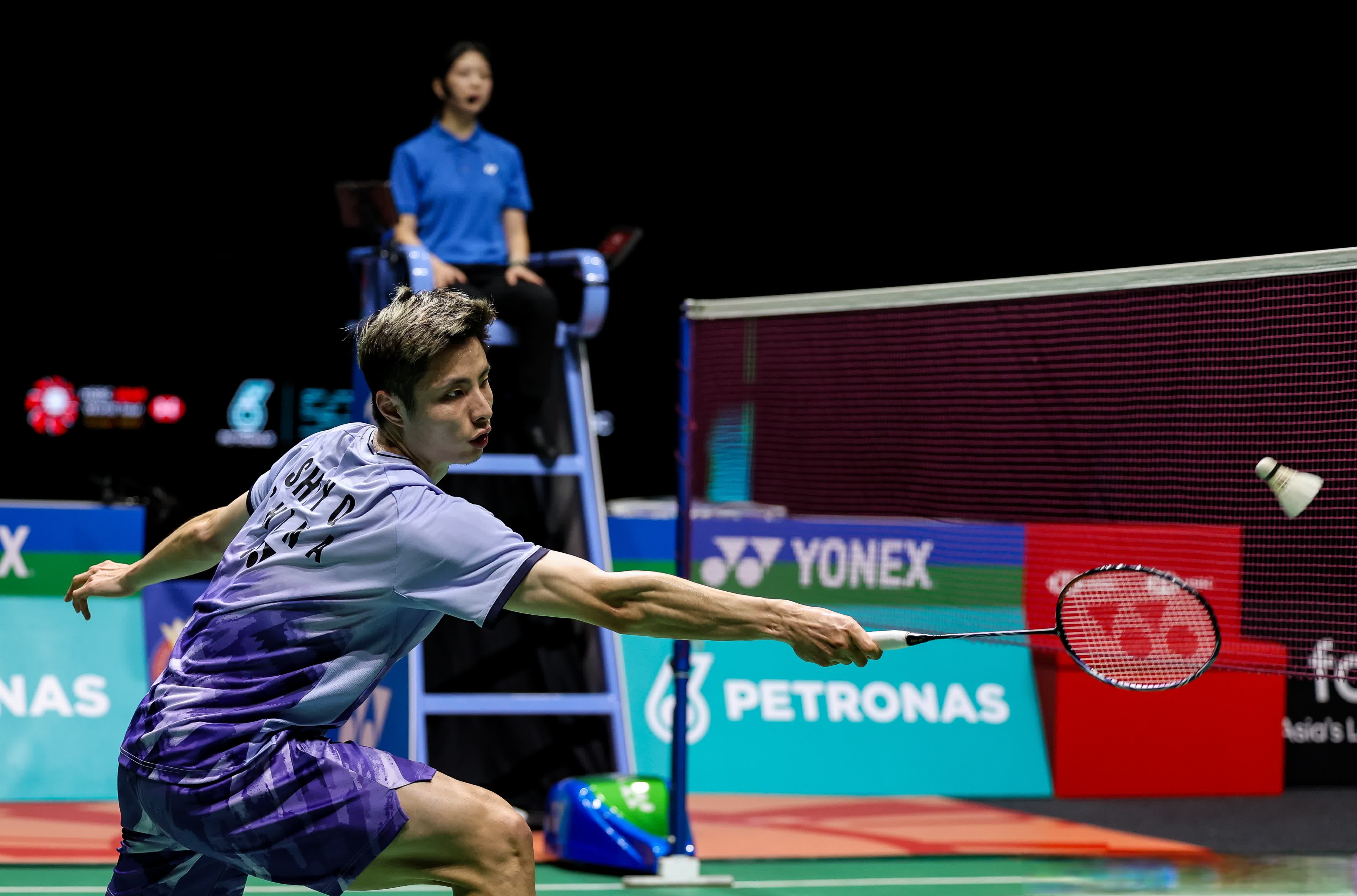 法国队横扫印尼队，石宇奇关键制胜